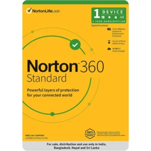 Norton 360 Standard – 1 Device / 1 Year